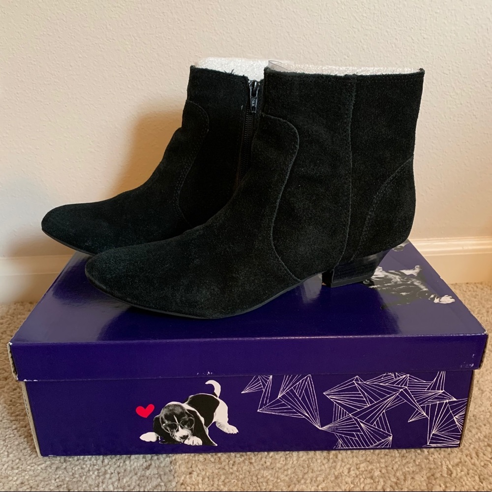 BC suede booties
